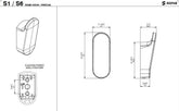 Sonia S6 Black Askı Mat Siyah