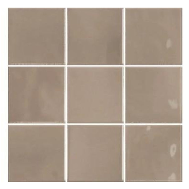 Vitra 10x10 Retromix Kil Bej Parlak (1 Kutu = 1 m² Fiyatı)