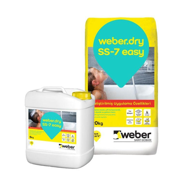 Weber Dry SS-7 Easy Set (Sıvı 6 kg - Toz 20 kg)