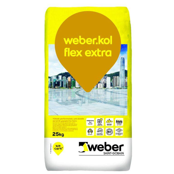 Weber Kol Flex Extra Beyaz 25 kg